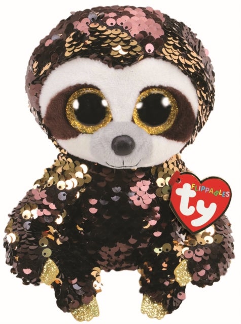 Bamse Ty Dangler Brun Glitt Dovendyr Regular