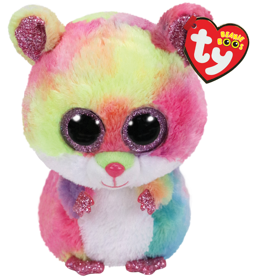 Bamse TY Rodney Multicolored Hamster Regular