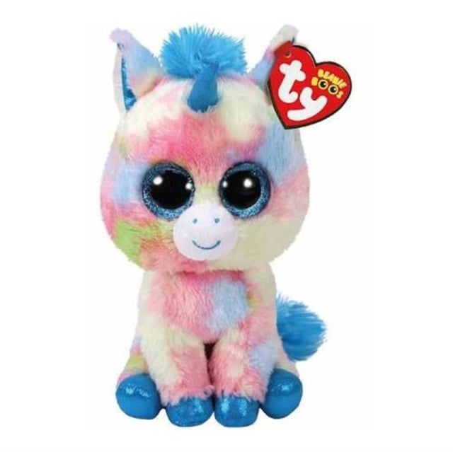 Bamse TY Blitz Blue Unicorn Regular
