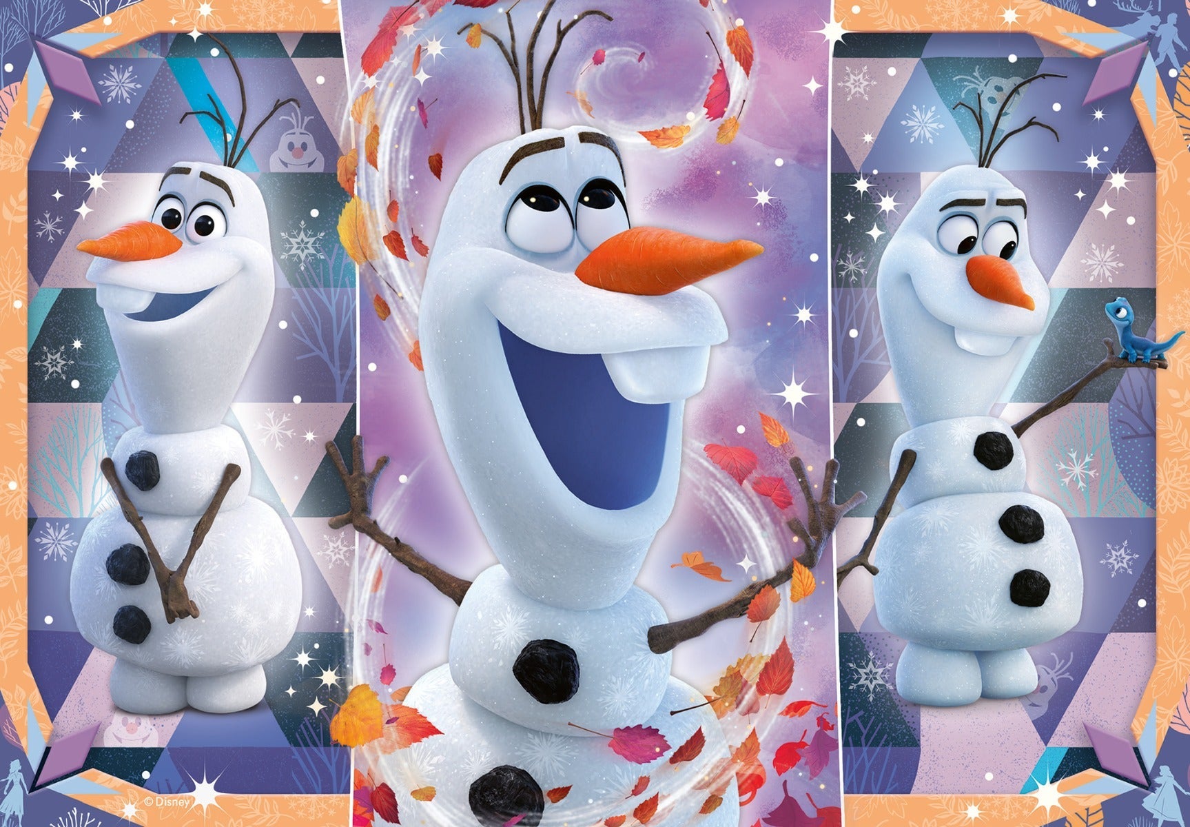 Puslespill 2x12 Olaf Ravensburger
