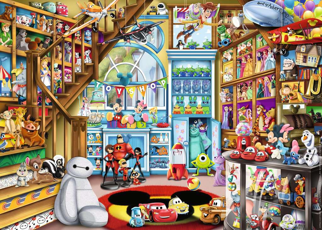 Puslespill 1000 Disney Ravensburger