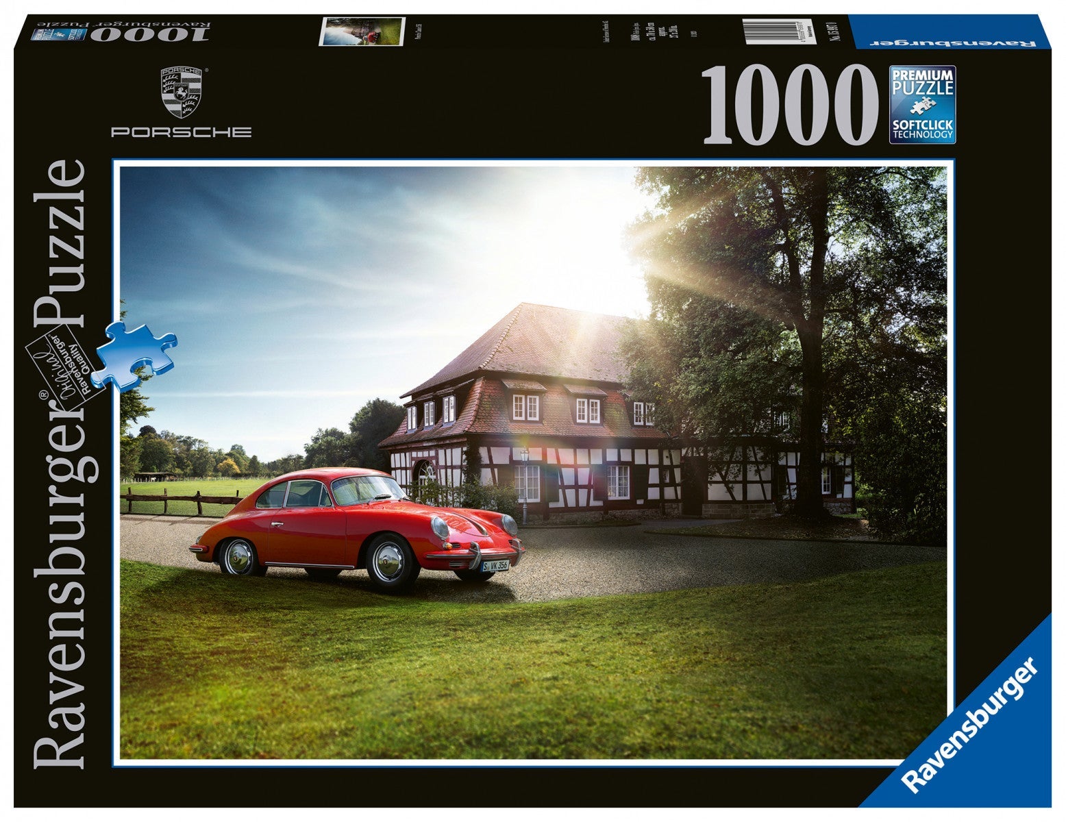 Puslespill 1000 Porche Ravensburger