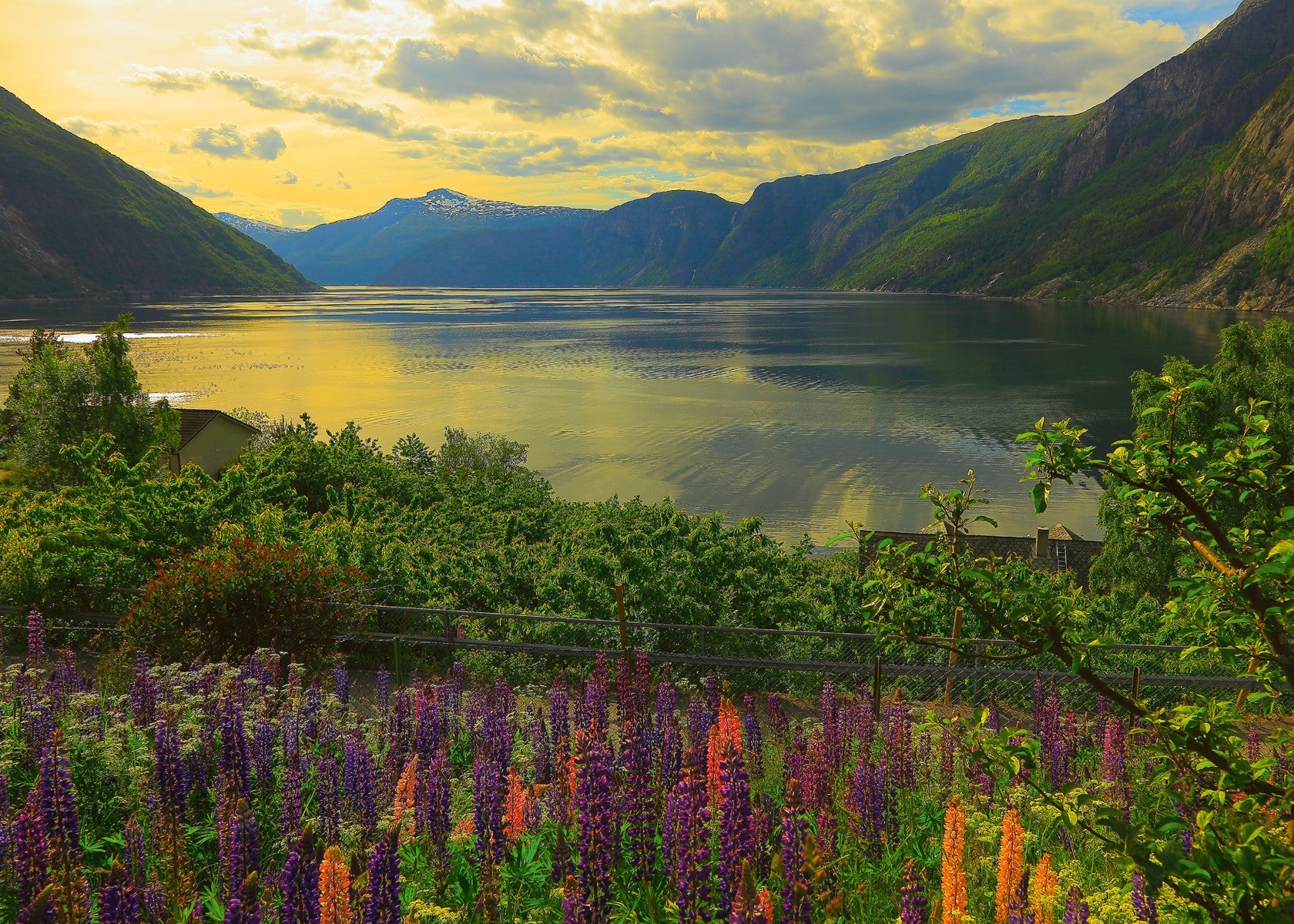 Puslespill 1000 Fjord I Norge Ravensburger