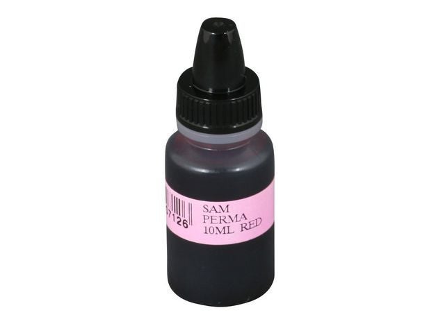 Stempelfarge Noris 10ml Rød