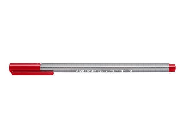 Fineliner Staedtler Triplus 0,3mm rød