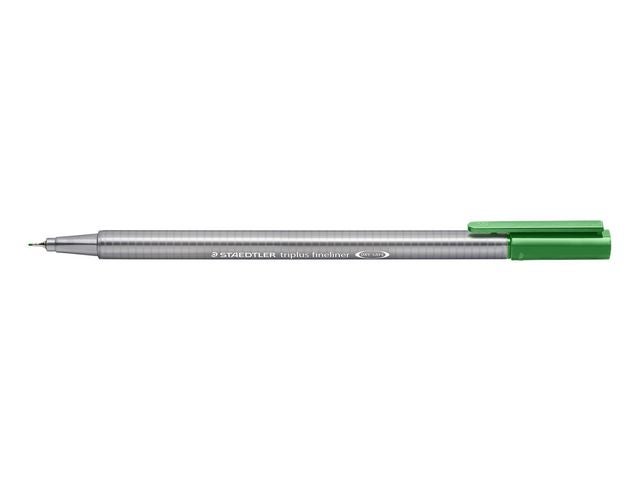 Fineliner Staedtler Triplus 0,3mm grønn