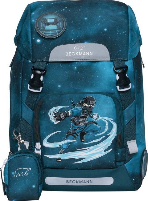 Skolesekk 1.kl Ninja Master Classic 22L - Beckmann