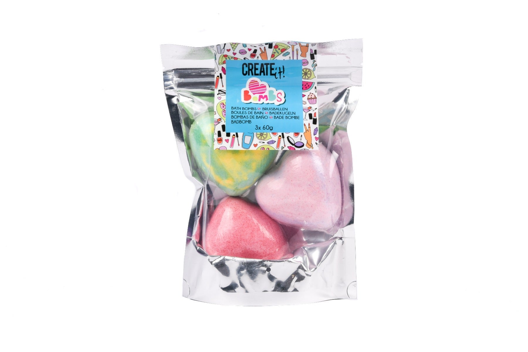 Create It Badebombe Hjerte 3pk