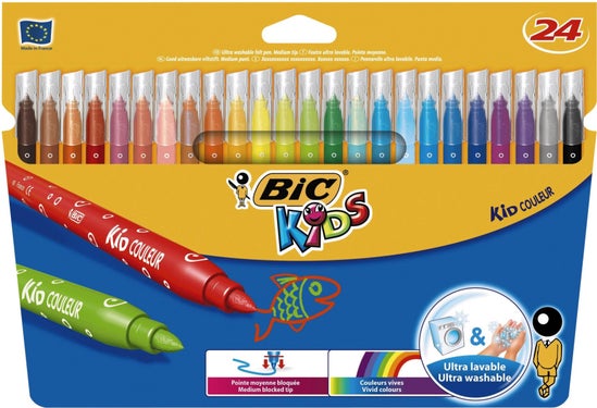 Fiberpenn Bic Kids ass.farger (24)