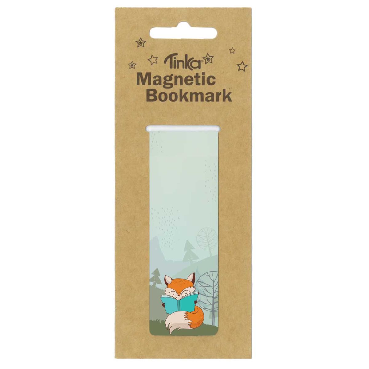 Magnetisk Bokmerke rev med bok
