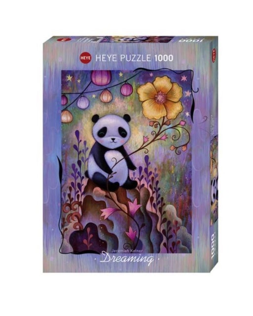 Puslespill 1000 Panda Naps Heye