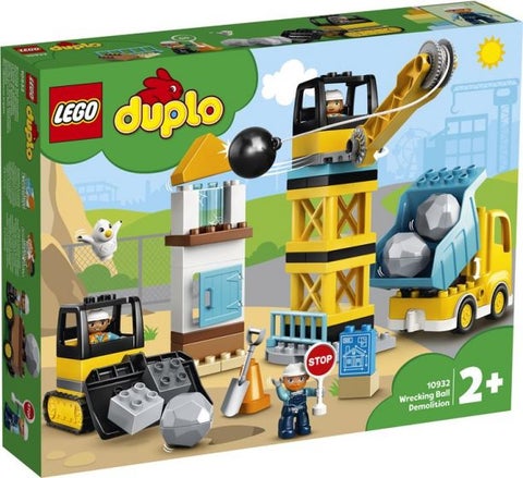 Lego Byggearbeid med rivningskule 10932