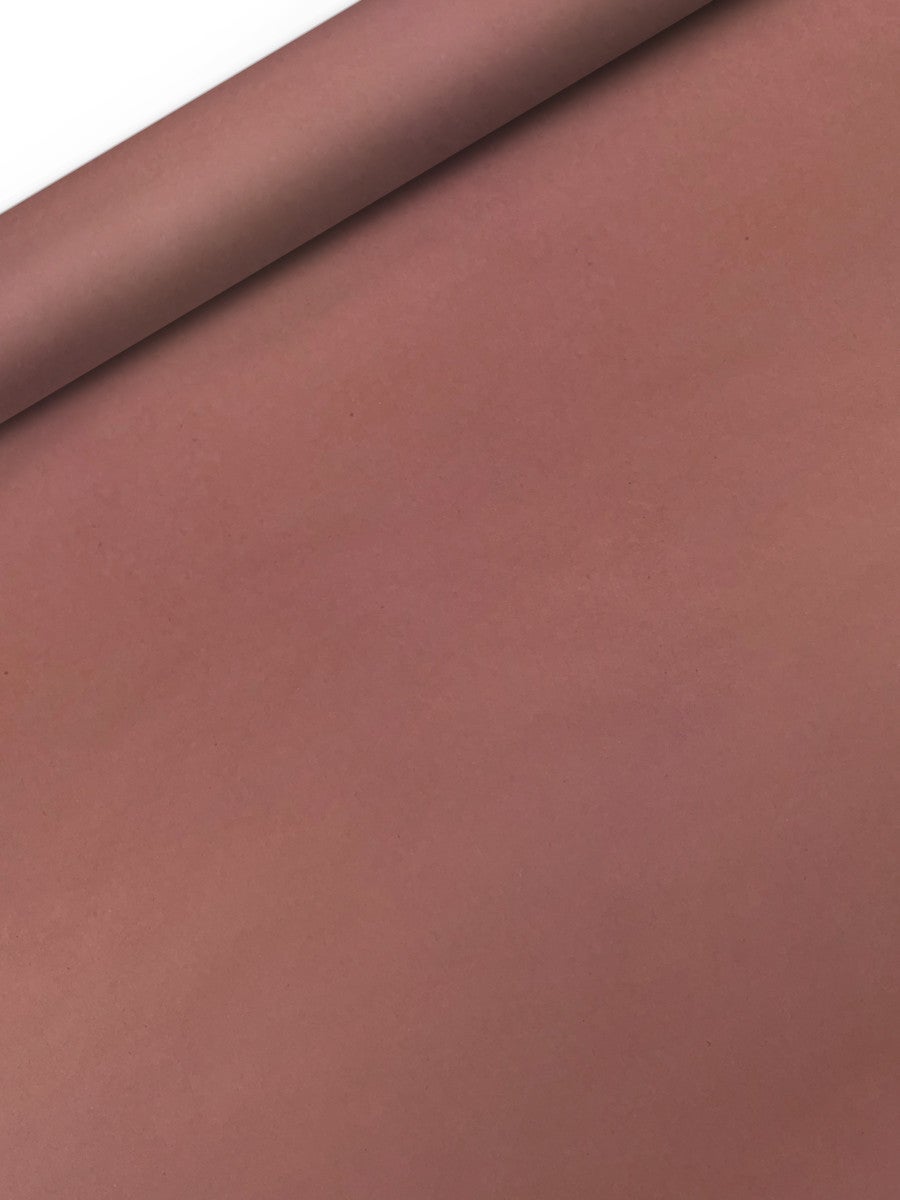 Gavepapir 5m x 70cm Pink Suede Dusty Rose