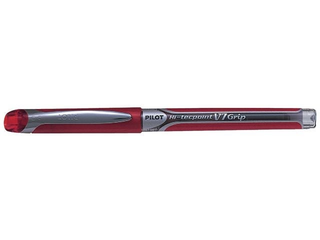 Rollerpenn Pilot Hi-tecpoint V7 Grip rød