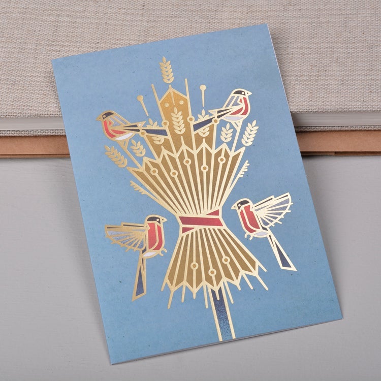 Julekort Sheaf