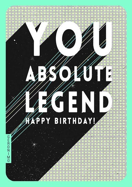 Kort Geronimo You Absolute Legend