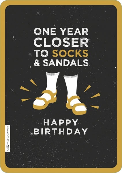Kort Geronimo Socks Sandals