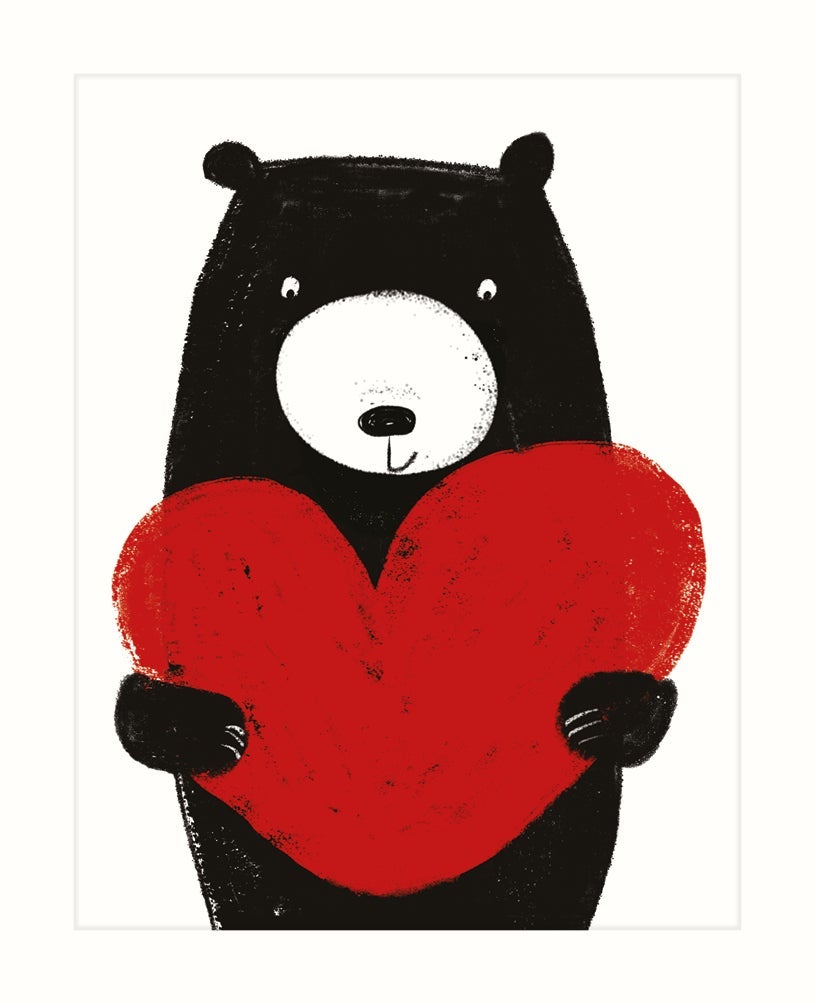 Kort Bear Hjerte