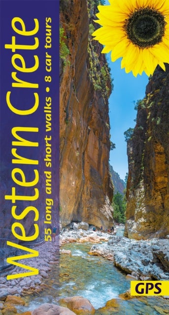 Western Crete Sunflower Walking Guide - 55 long and short walks, 8 car tours