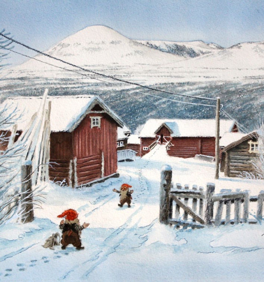 Kort jul Midthun 10stk
