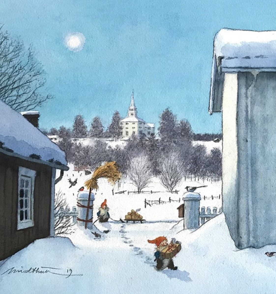 Kort jul Midthun 10stk