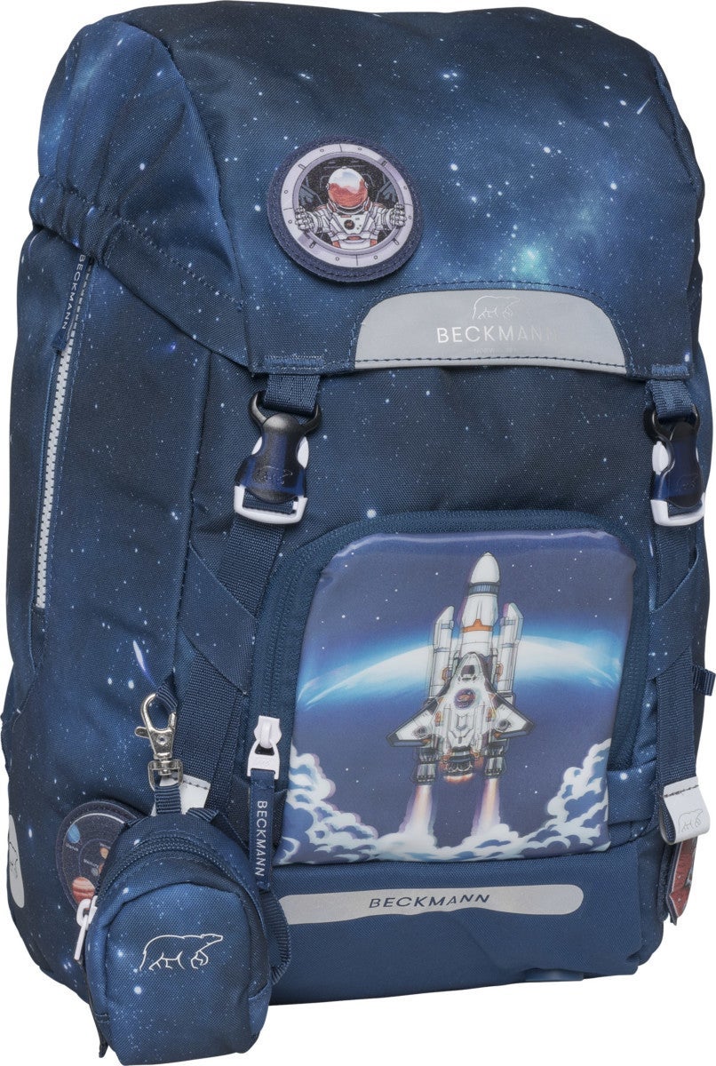 Skolesekk 1.kl Space Mission Classic Maxi 28L - Beckmann