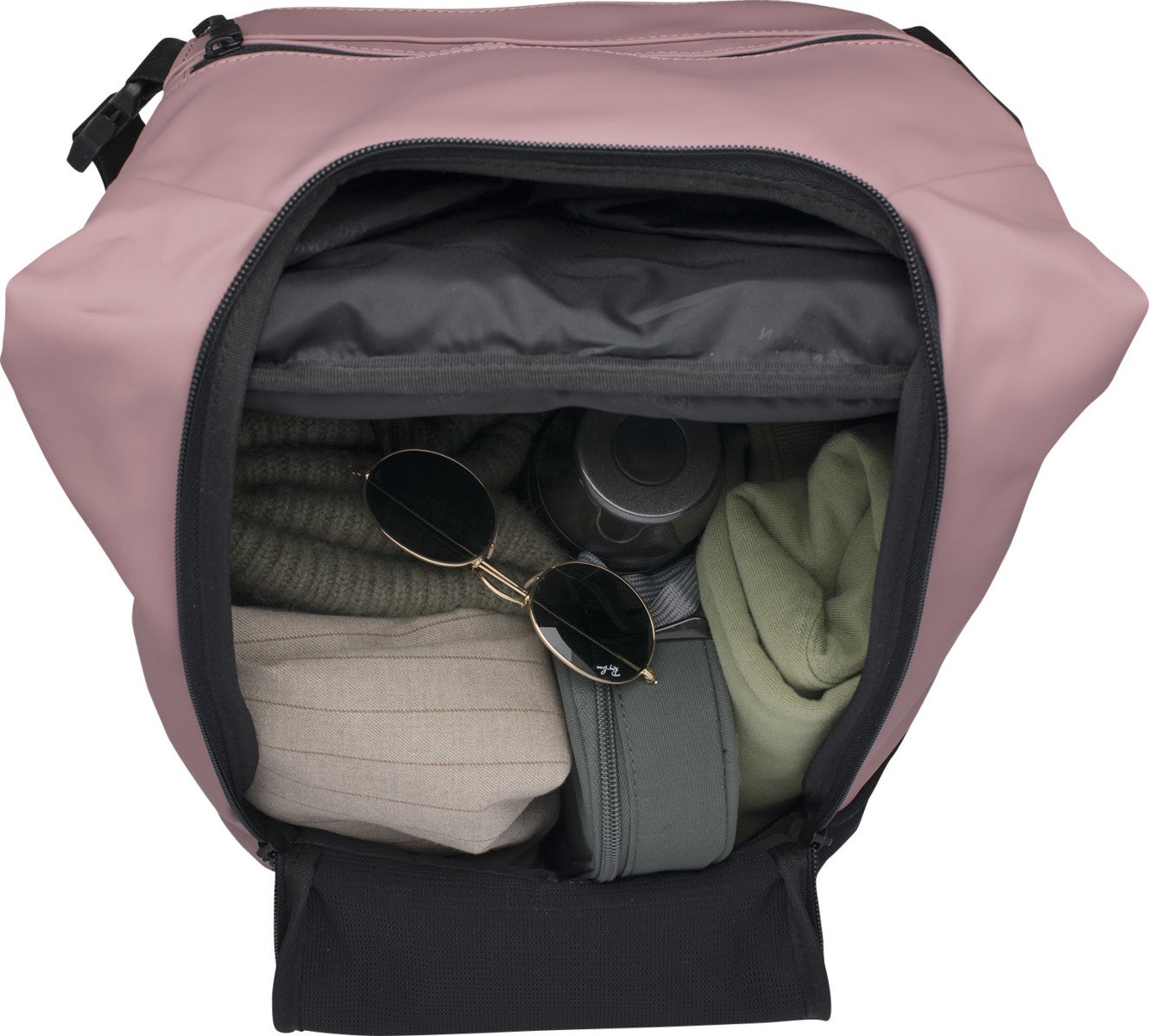 Skolesekk Street Light Ash Rose 22L Beckmann