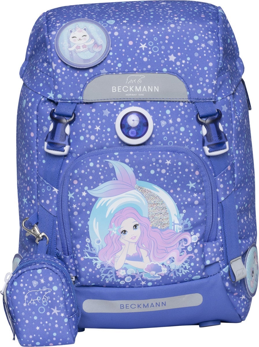 Skolesekk 1.kl Aquagirl Classic 22L - Beckmann