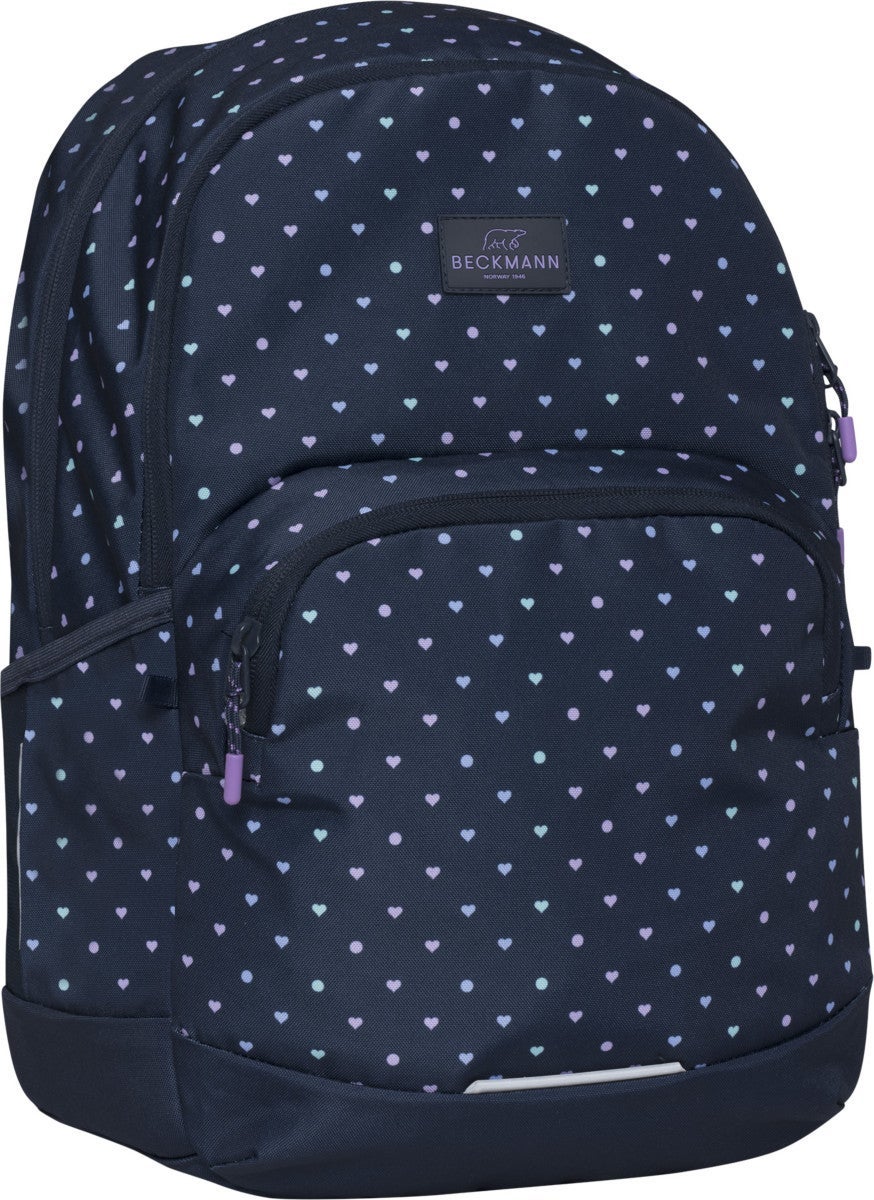 Skolesekk 2.7-kl Blue Hearts Sport Junior 30L