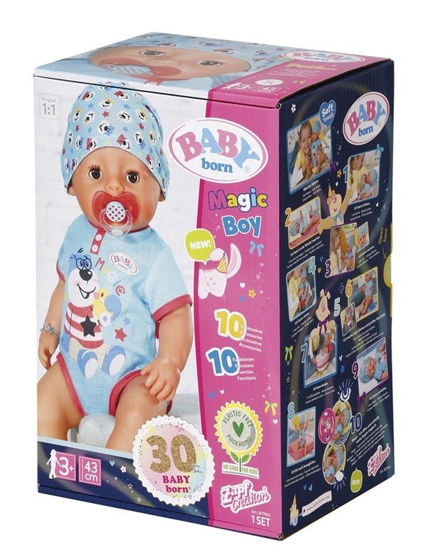 Dukke Baby Born Magisk Gutt 43cm
