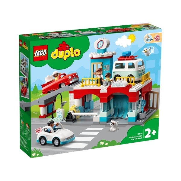 Lego Parkeringshus og Bilvask 10948