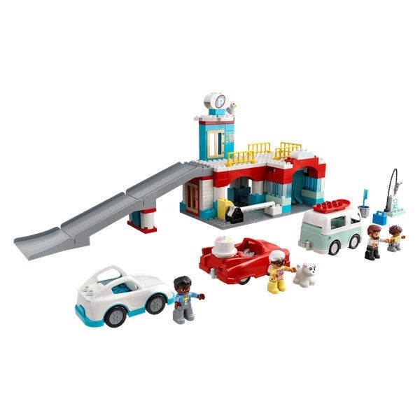 Lego Parkeringshus og Bilvask 10948
