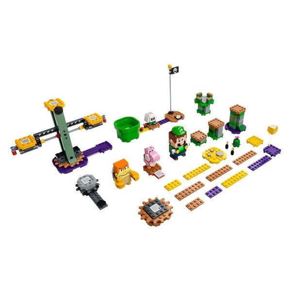 Lego Startbanen På Eventyr Med Luigi 71387