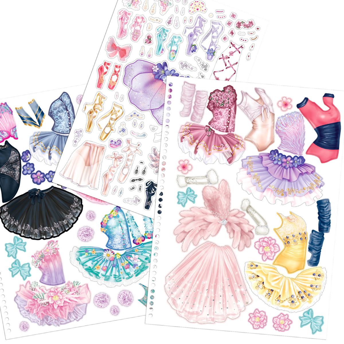 Aktivitetsbok Create Your Ballerina Topmodel