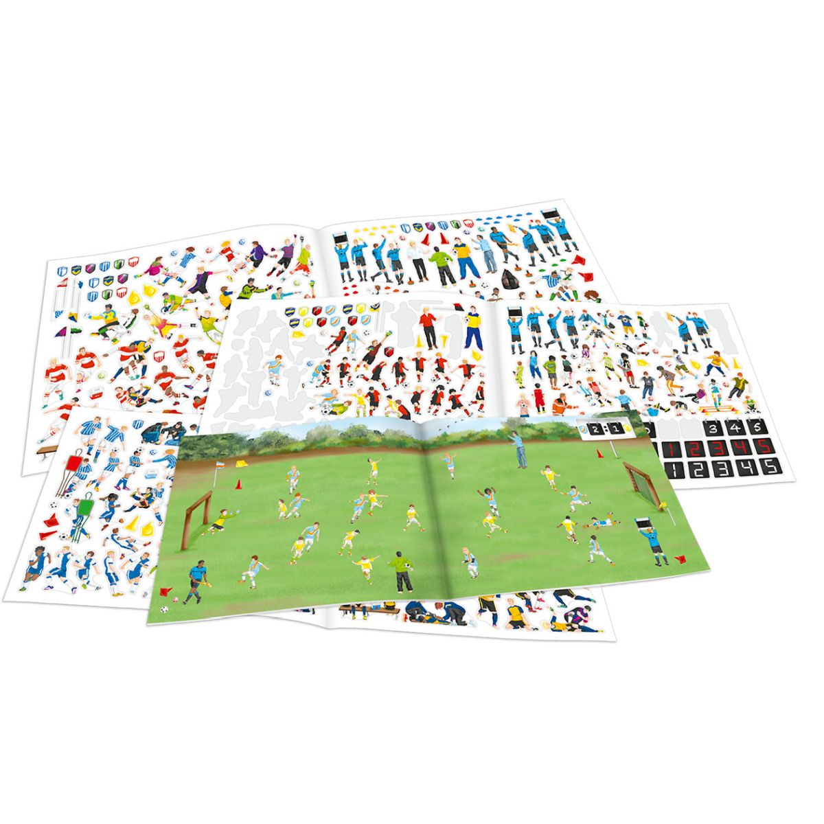 Aktivitetsbok Create You Football Game Topmodel