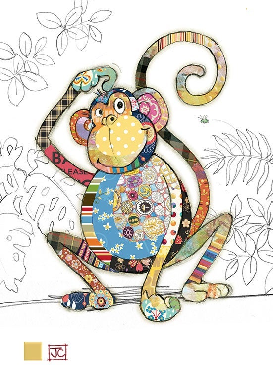 Doble kort 167x118 Kooks Monty Monkey