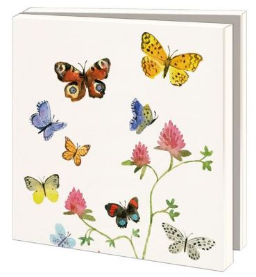 Kortmappe 145x145 Alice Appleton Sommerfugler&fugl