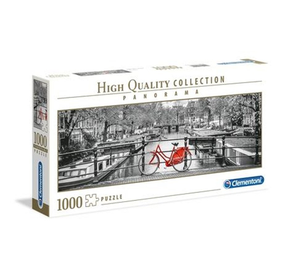 Puslespill 1000 Pan Amsterdam Bicycle Clementoni