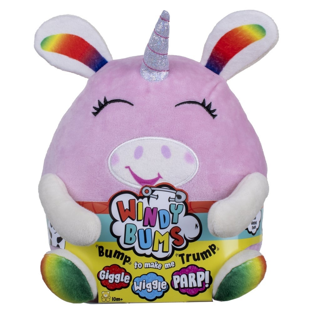 Bamse Windy Bums m/prompelyder Ass 23Cm