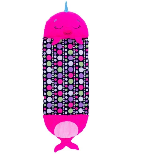Happy Nappers sovepose pink narwhale 137cm