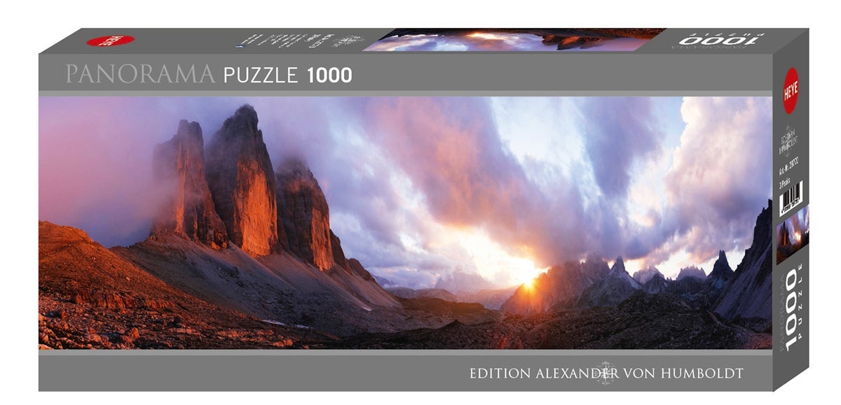 Puslespill 1000 3 Peaks Heye