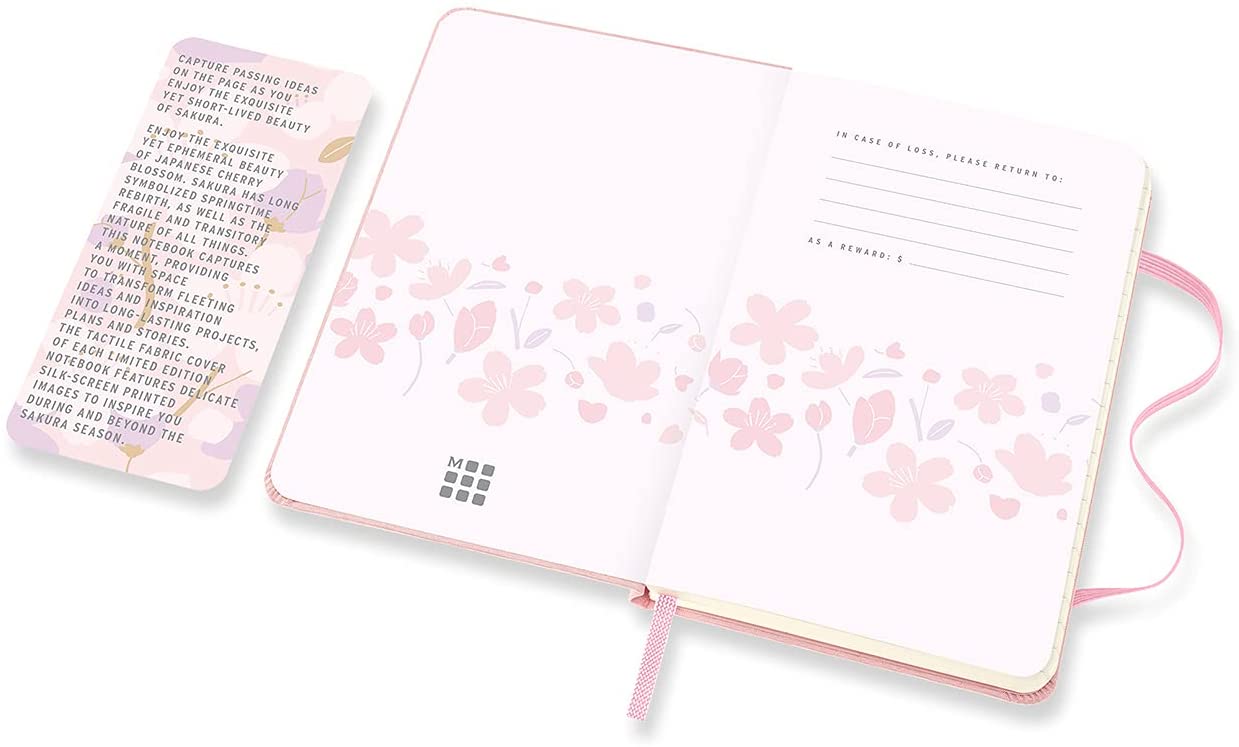 Notatbok Moleskine P Sakura 4 Blank