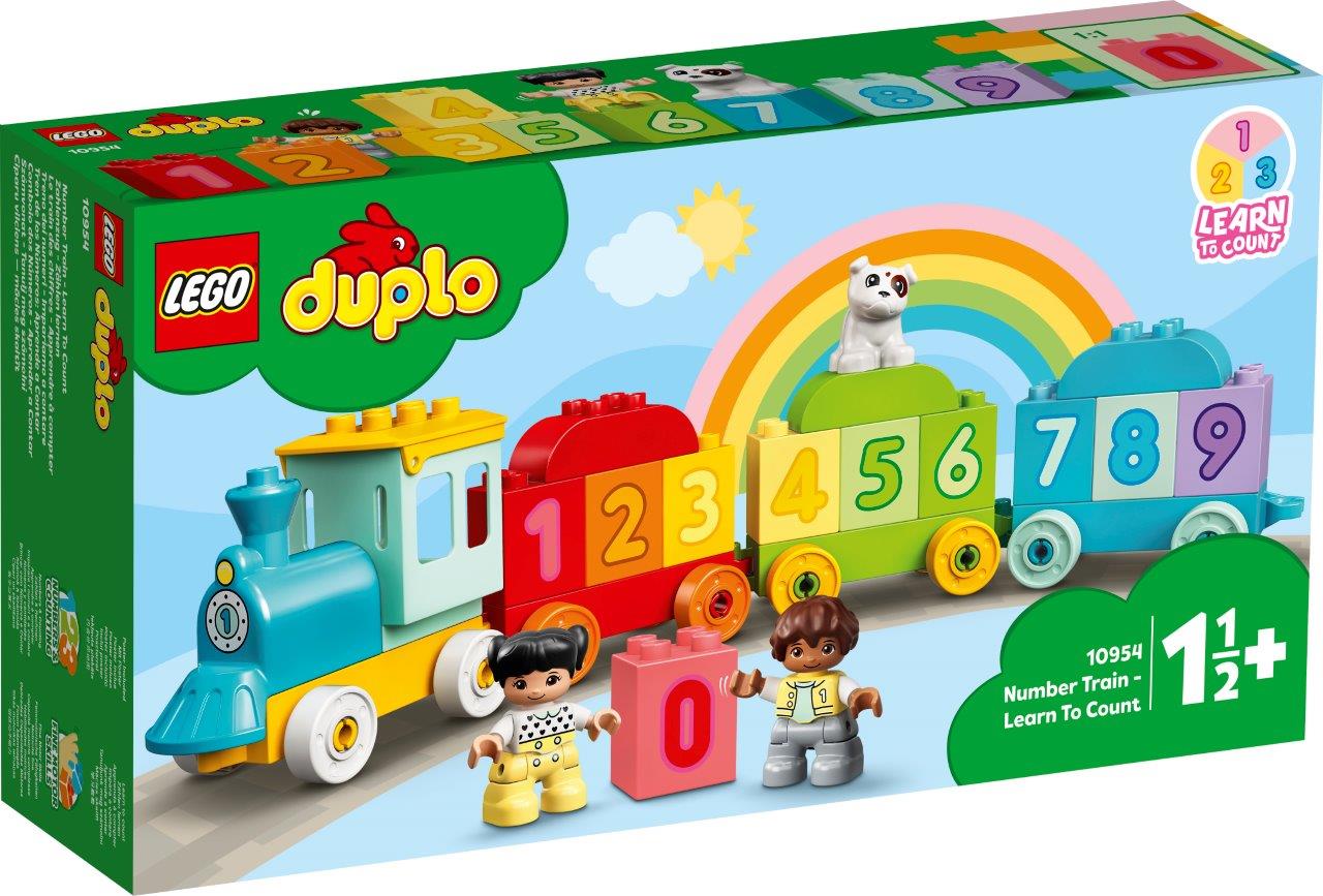 Lego Talltog Lær Å Telle 10954