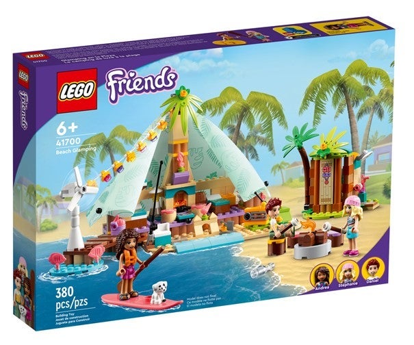 Lego Glamping på stranden 41700