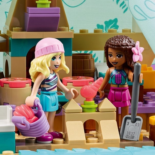 Lego Glamping på stranden 41700