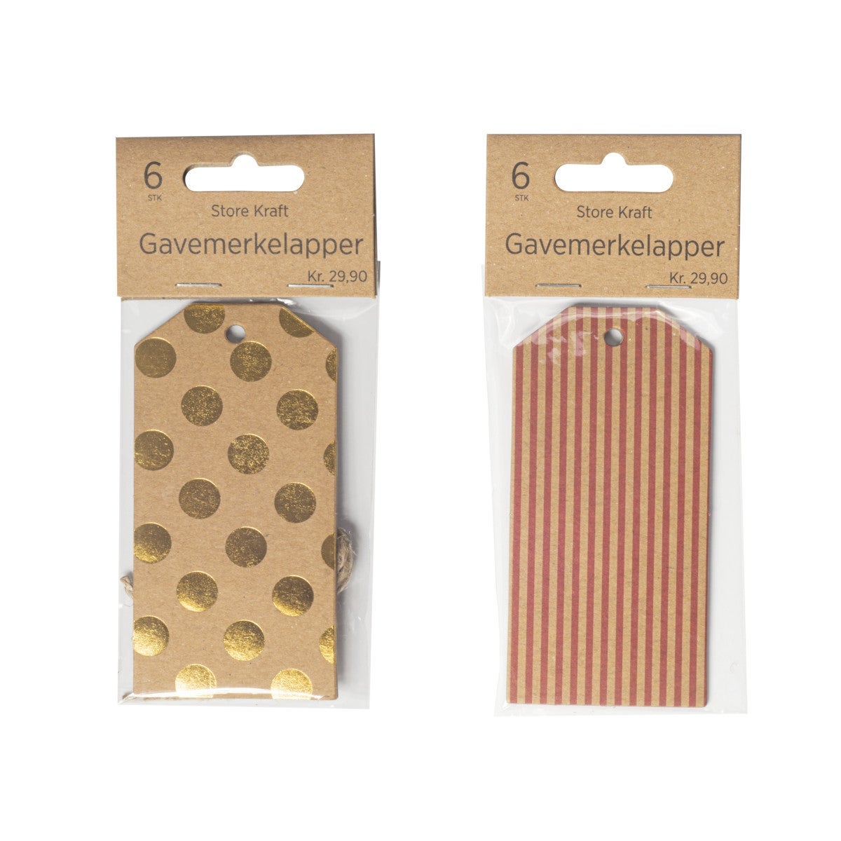 Merkelapper 6pk store