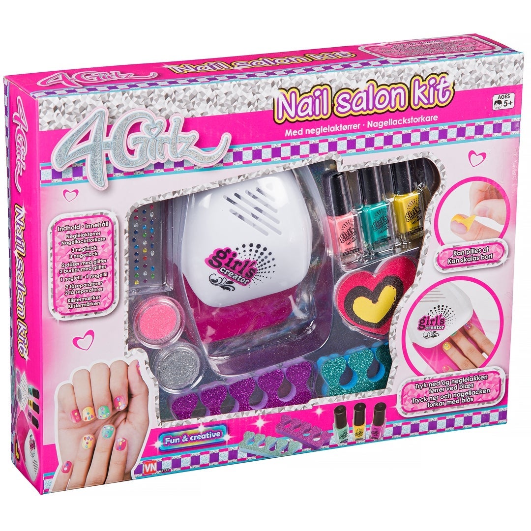 4 Girlz Negle Salong Sett