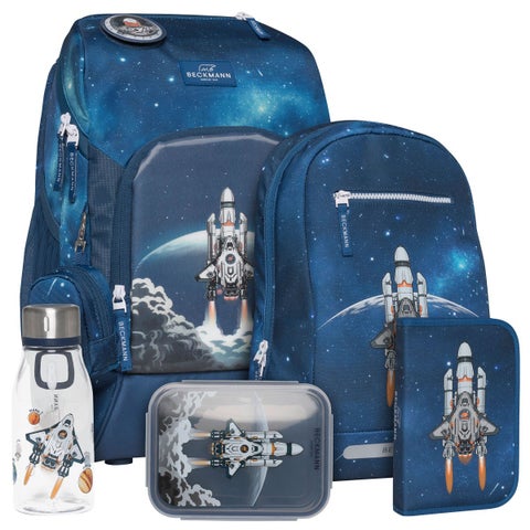 Pakke skolesekk 1.kl Space Mission Active Air FLX - Beckmann