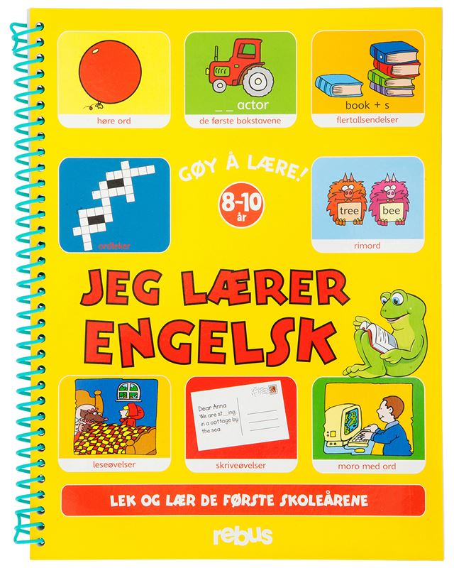 Aktivitetsbok Jeg lærer engelsk