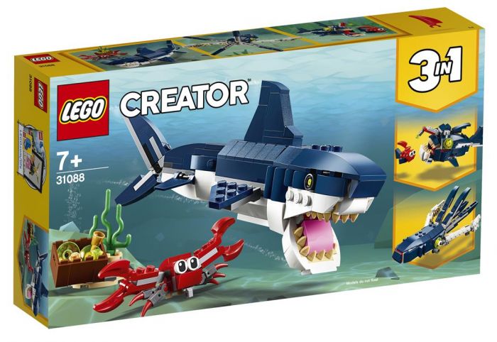 Lego Dypvannsskapninger 31088